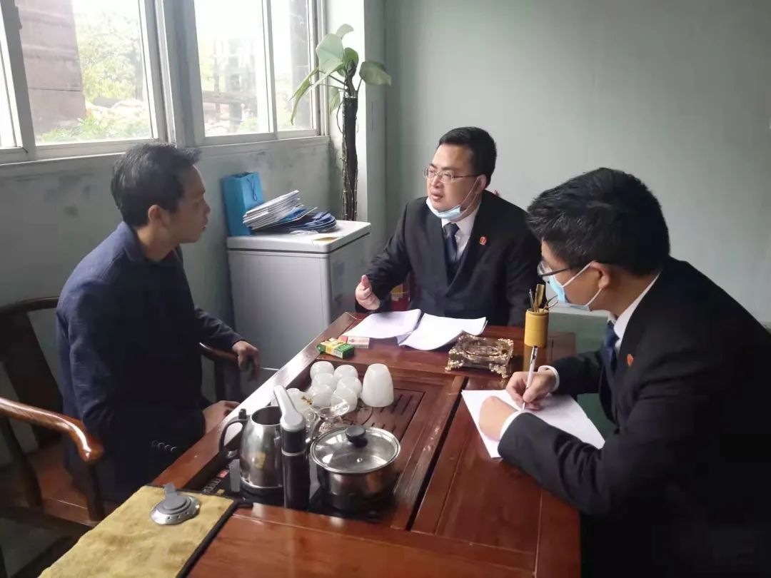 走访调研进企业 司法服务听民声——某法院深入一线解企忧办实事